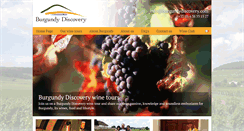 Desktop Screenshot of burgundydiscovery.com